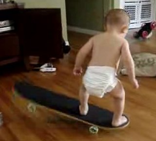 World's Youngest Skater, Dude!